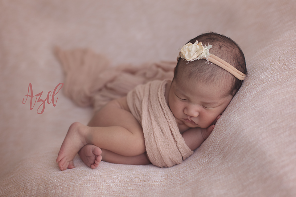 whimsical vintage inspired posed newborn photography