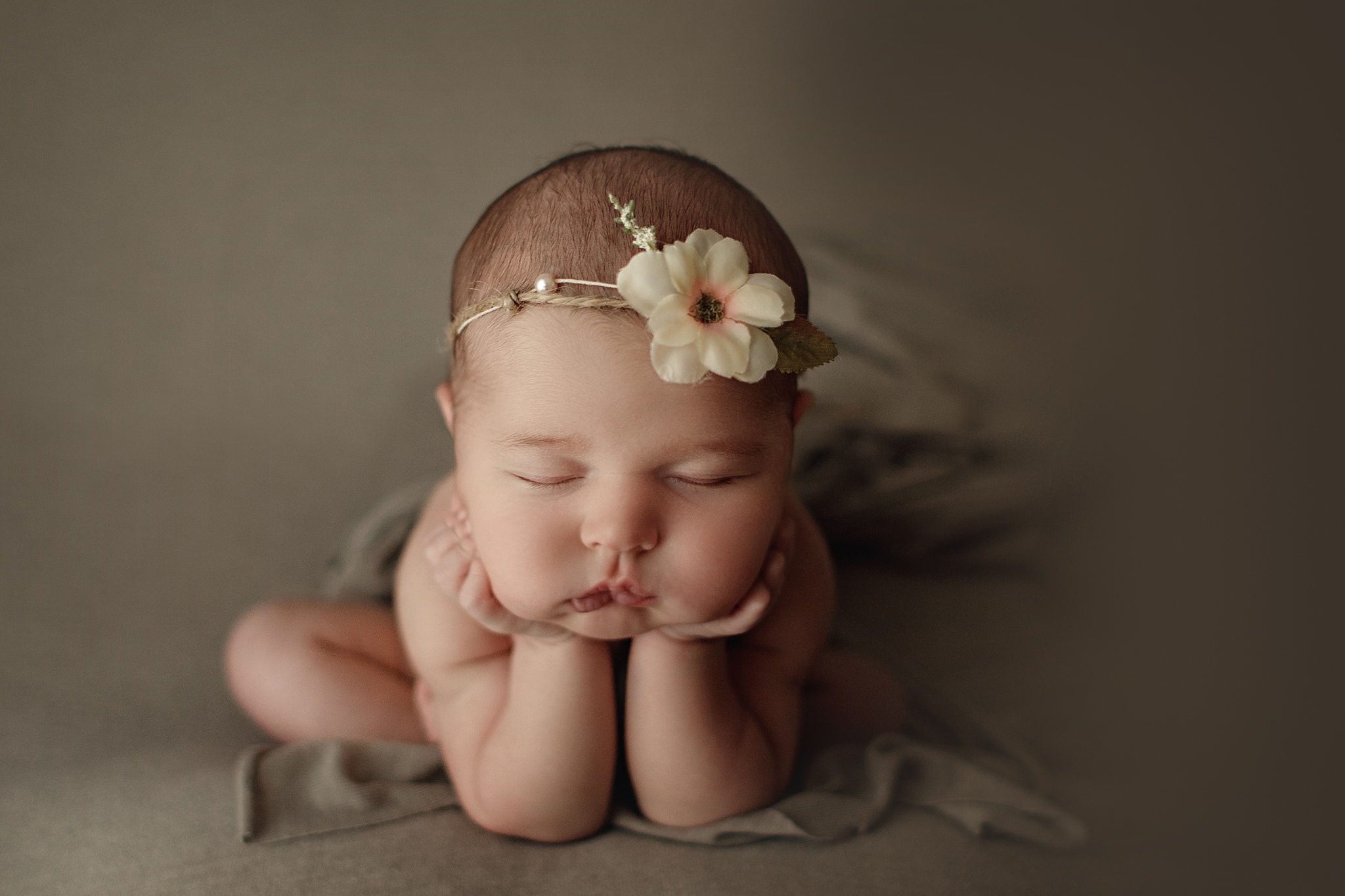 Baby Girl Newborn Photos Saskatoon Newborn Photography