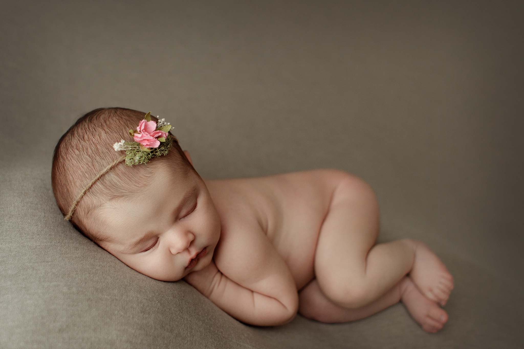 Baby Girl Newborn Photos Saskatoon Newborn Photography